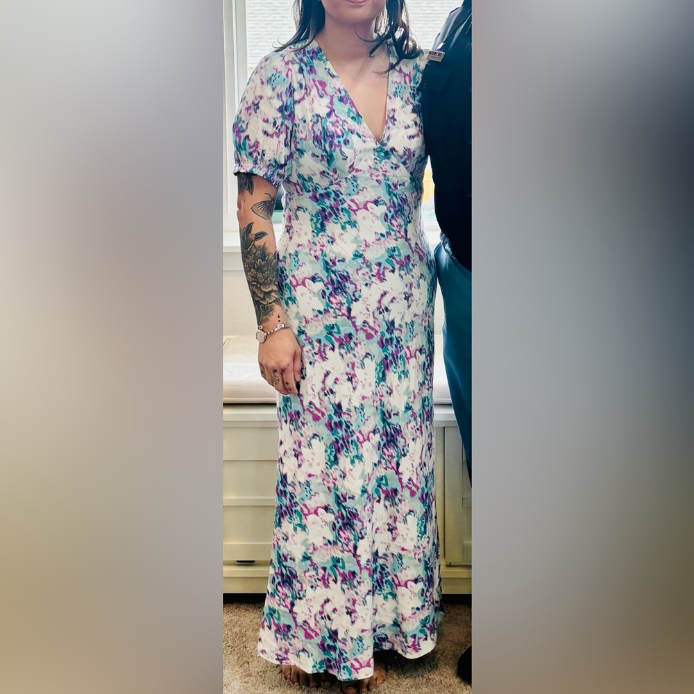 Multi colored dress